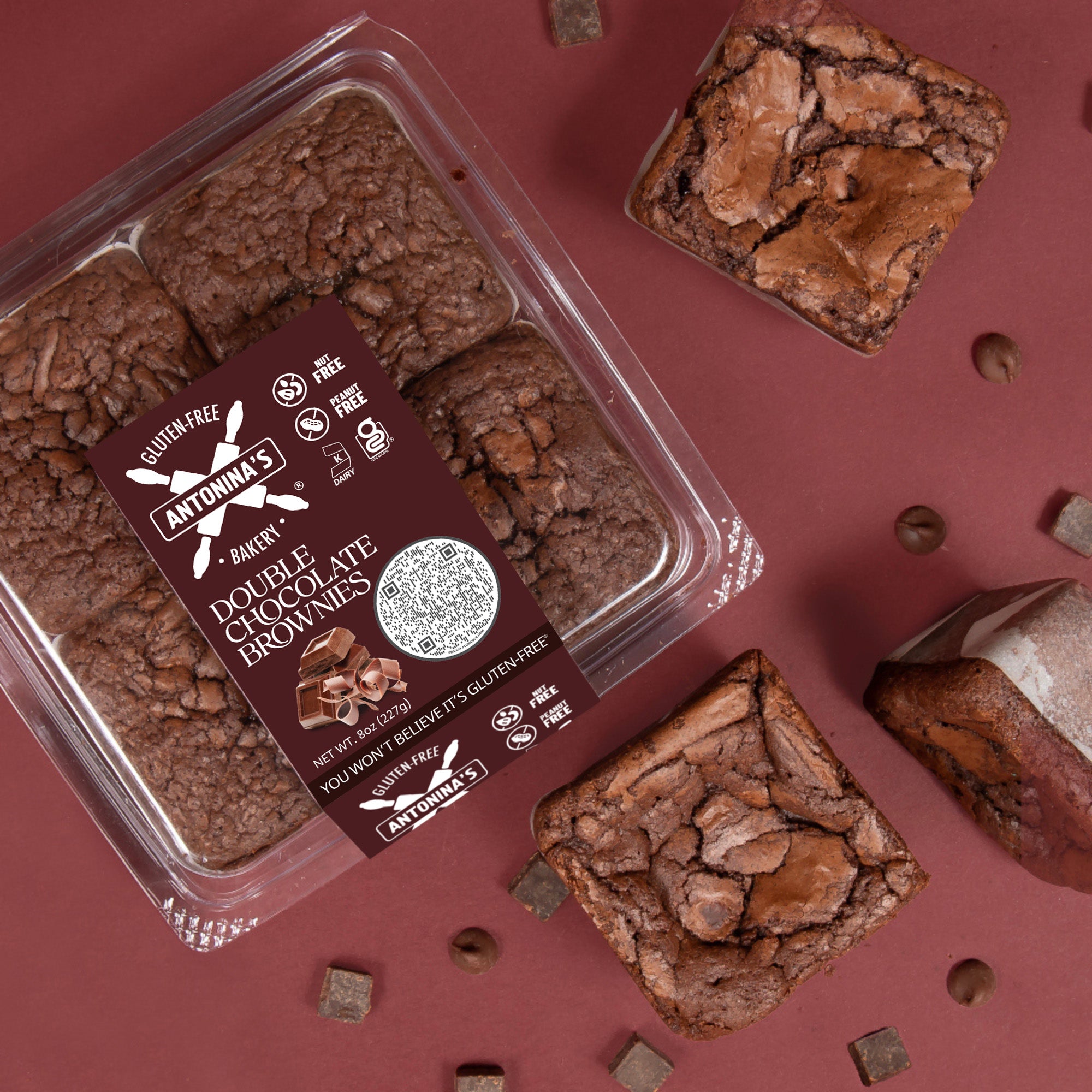 Gluten-Free 32 Double Chocolate Brownies