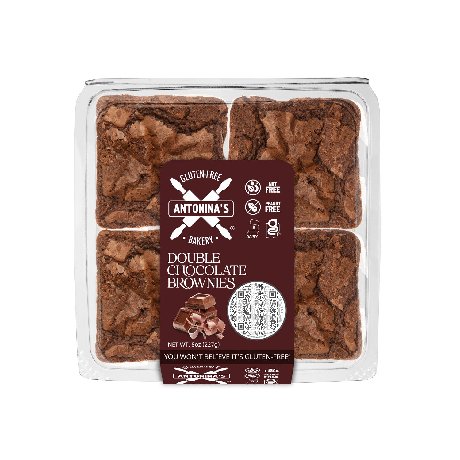 Gluten-Free 32 Double Chocolate Brownies