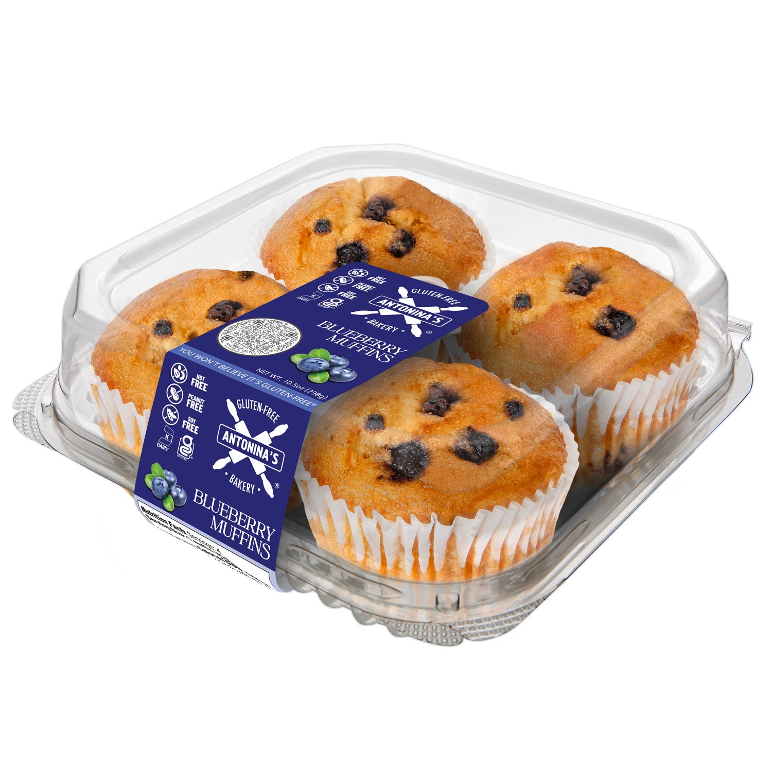 Gluten-Free 32 Blueberry Muffins