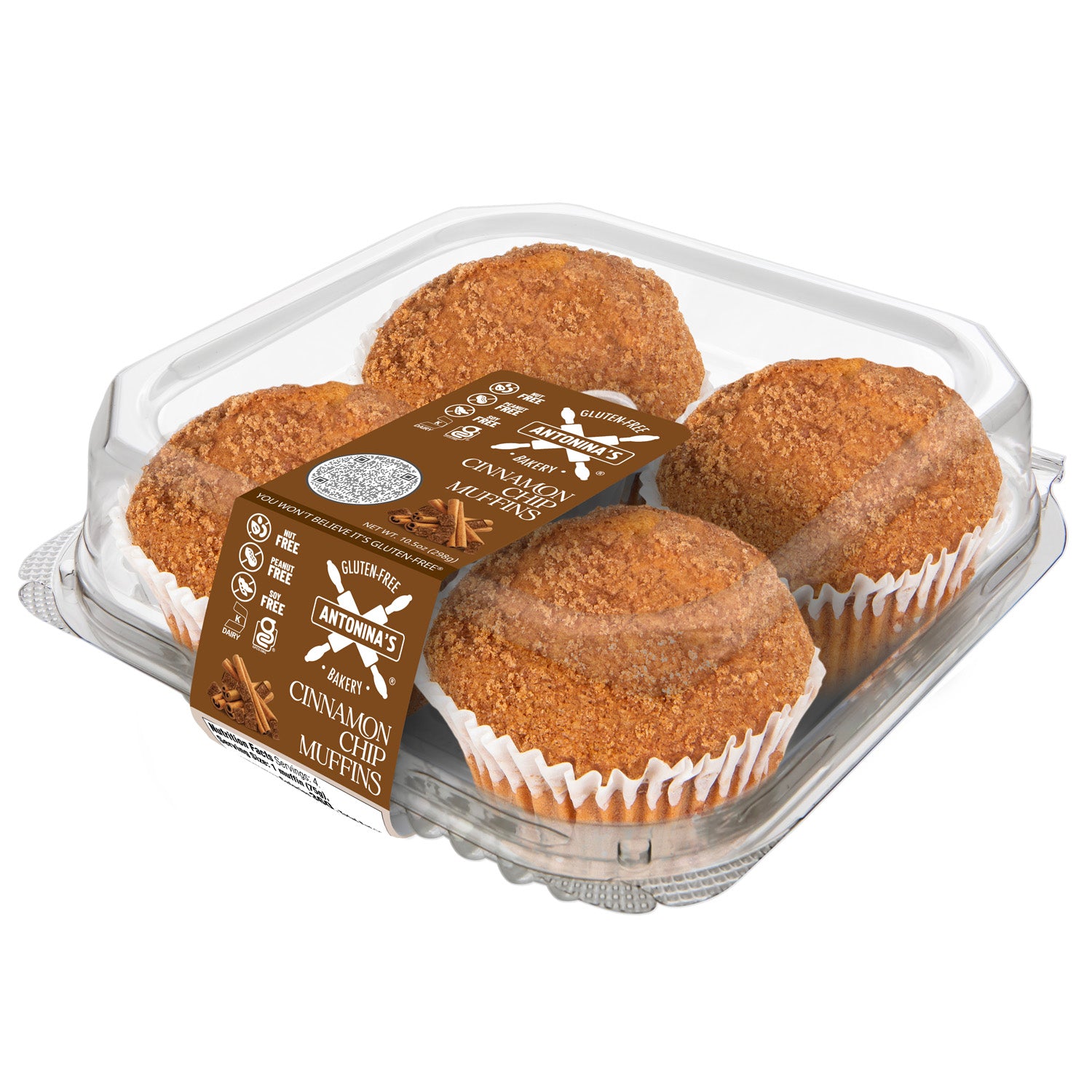 Gluten-Free 32 Cinnamon Chip Muffins