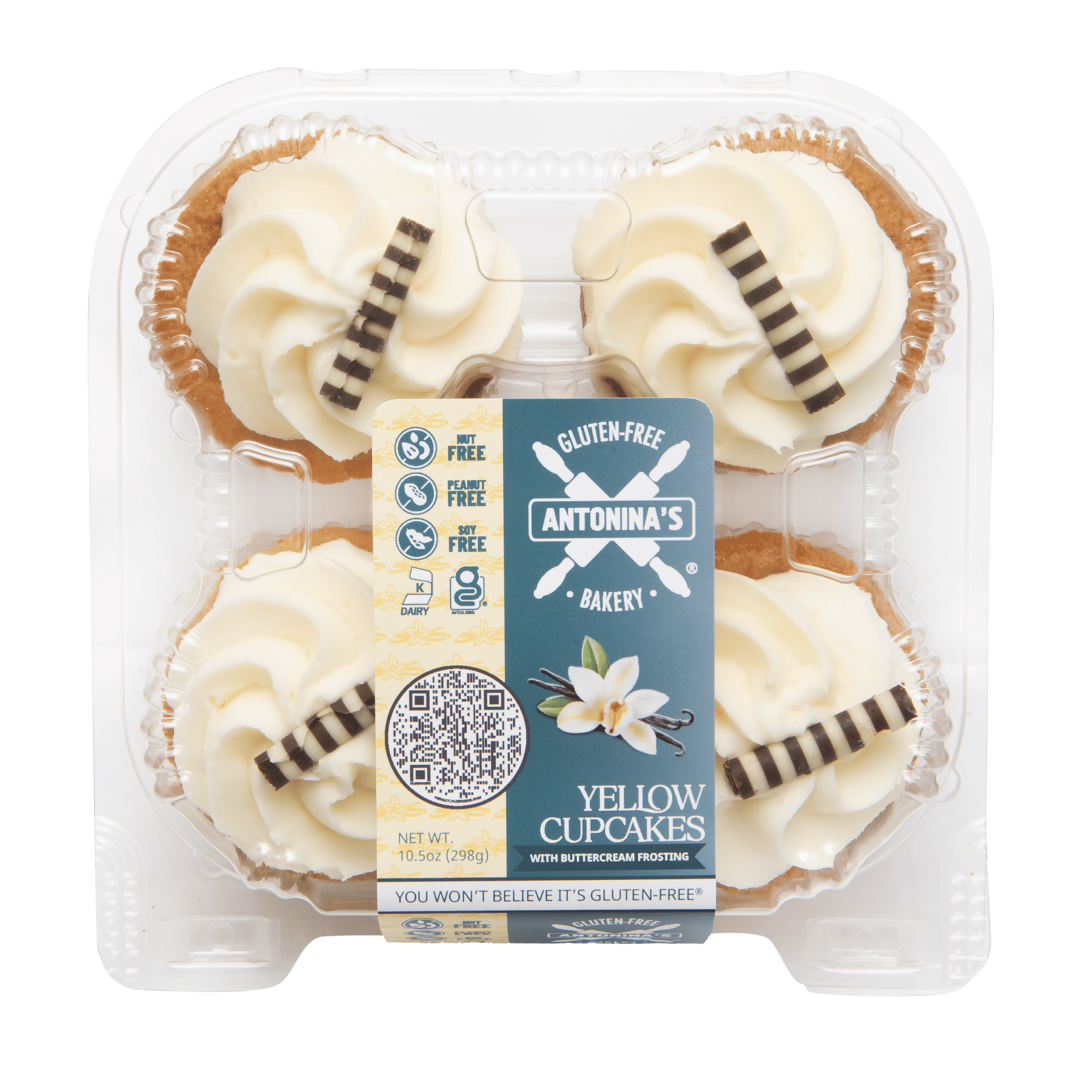 Gluten-Free 32 Yellow Cupcakes