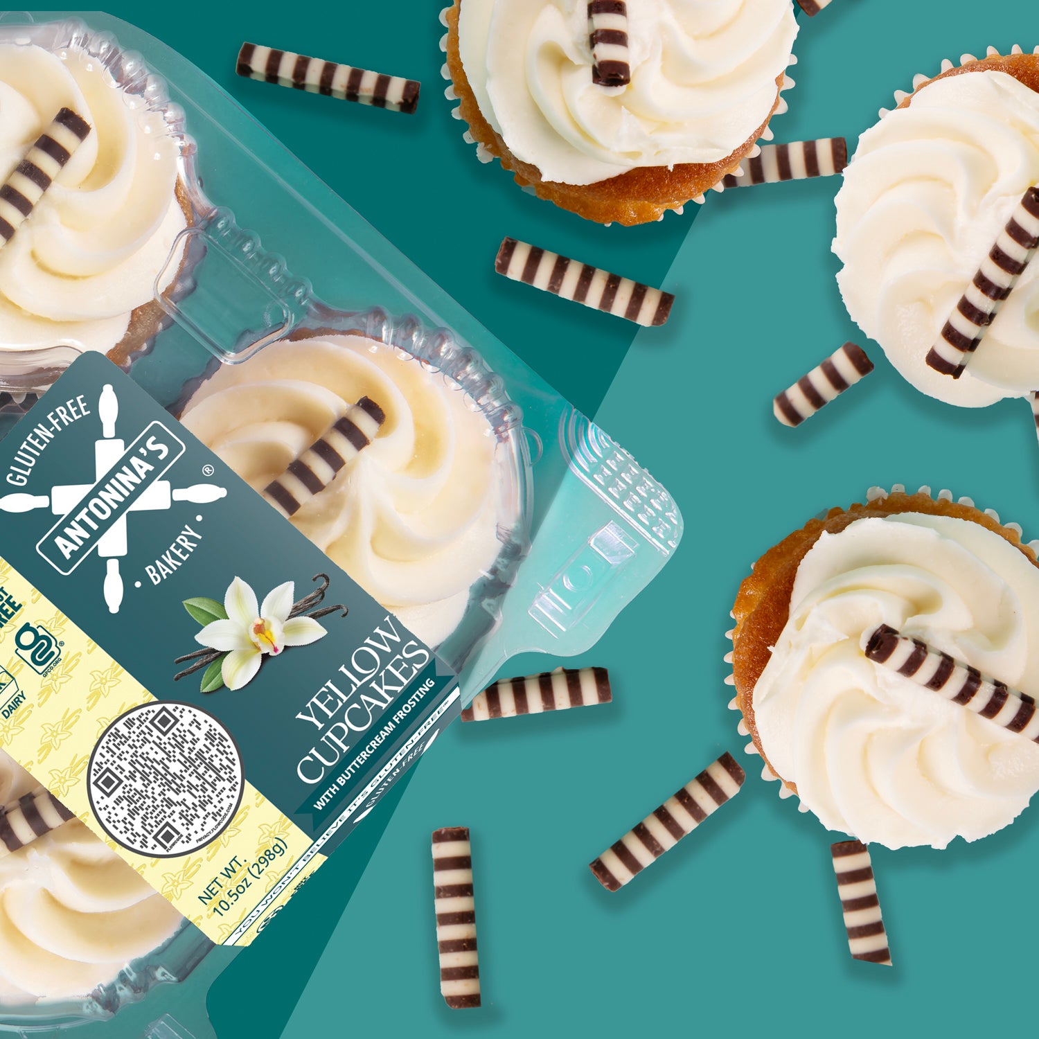 Gluten-Free 32 Yellow Cupcakes